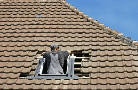 Pose de velux - Fresney-le-Puceux